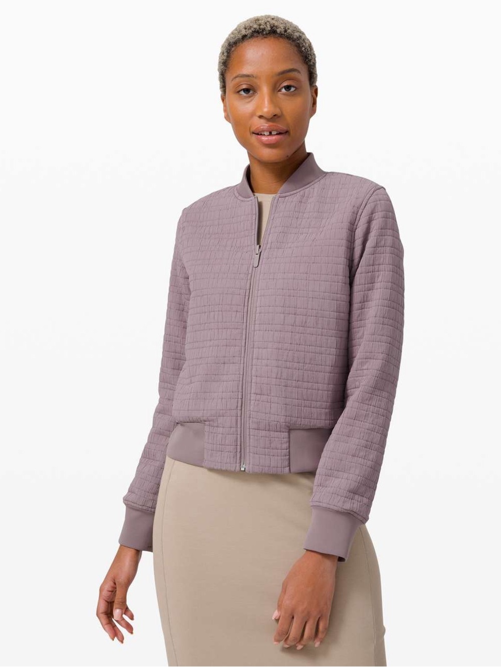Lululemon Quilted Bomber Jacket- Size 2